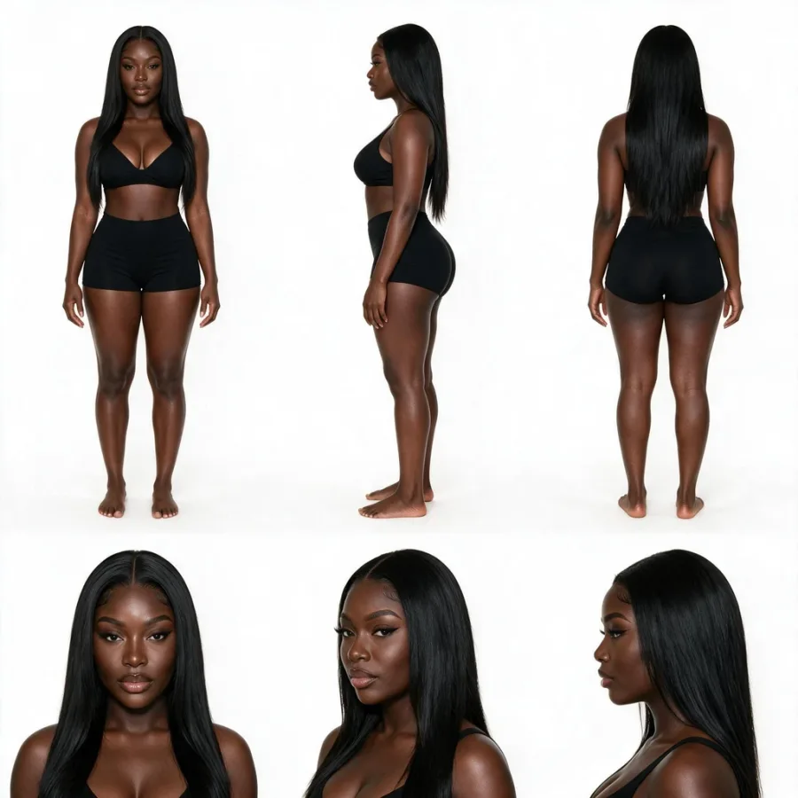 Amara Bell - character-lock reference 2