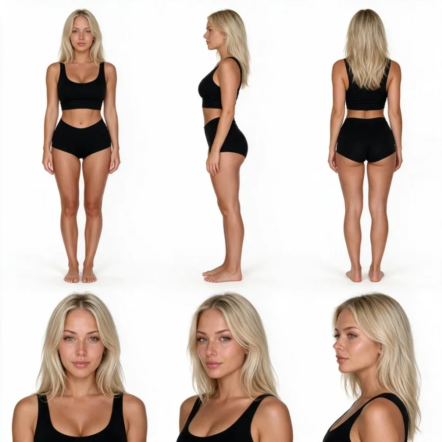 Birgit Lund - character-lock reference 2