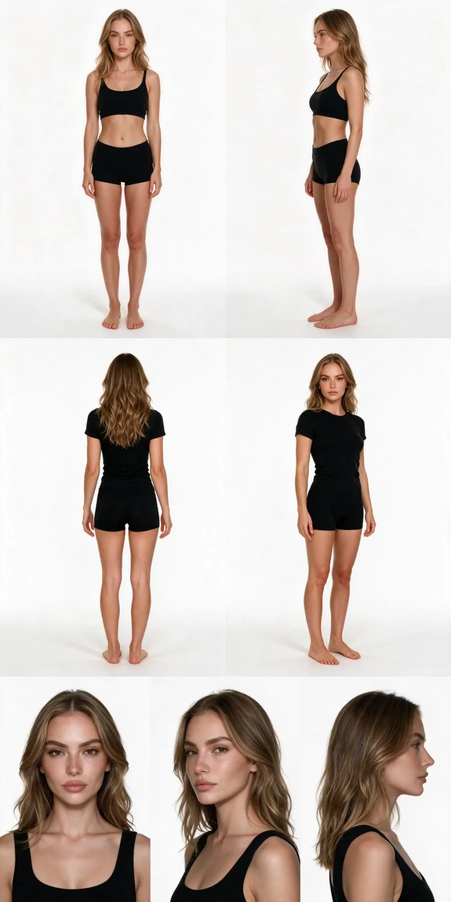 Mila Novak - character-lock reference 2