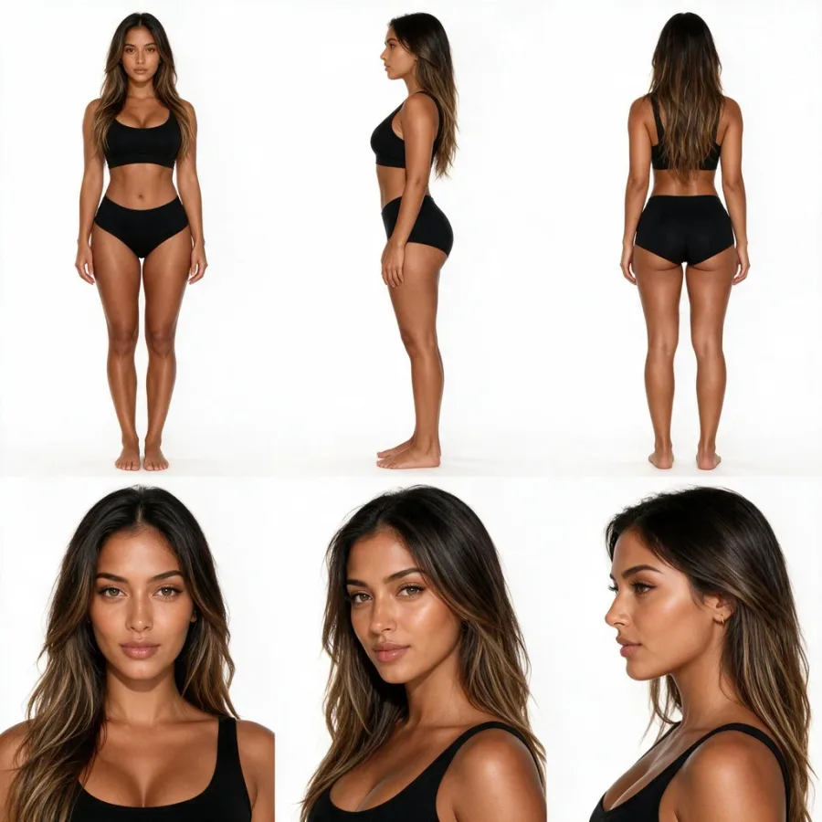 Valeria Reyes - character-lock reference 2
