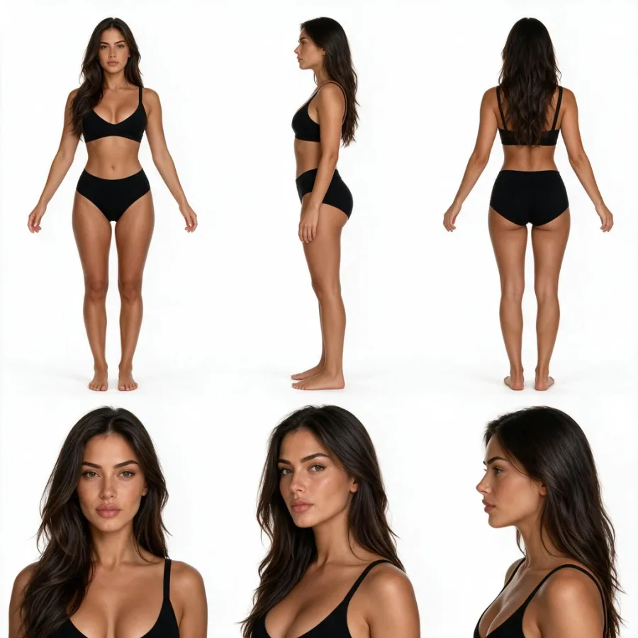 Yara Haddad - character-lock reference 2