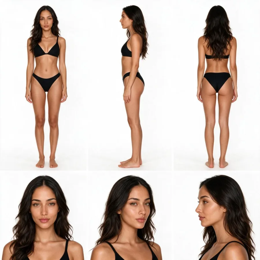 Yasmin Farouk - character-lock reference 2
