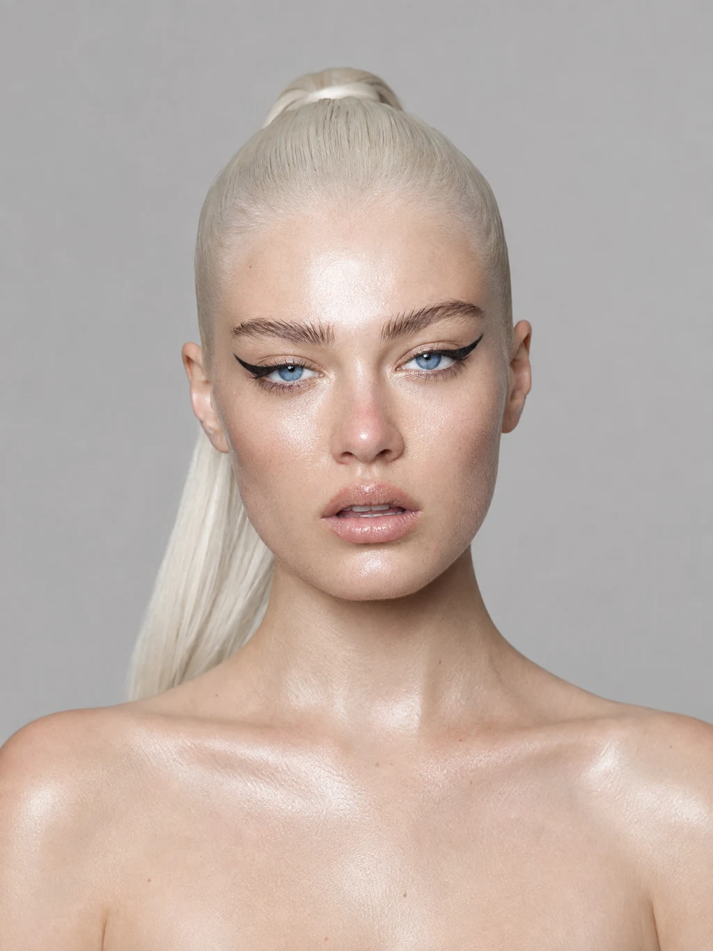 Océane Duval, a generated model whose exclusive rights have been sold