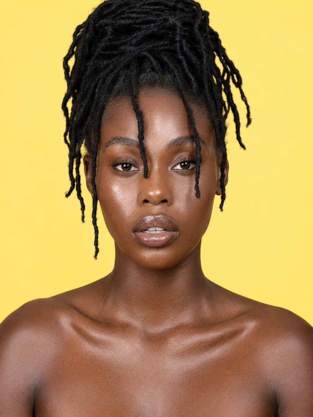 Imani Rourke, a generated model whose exclusive rights have been sold