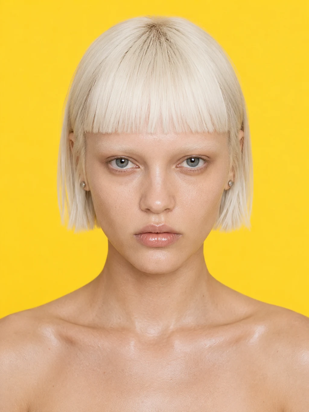 Astrid Halvor, a generated model whose exclusive rights have been sold
