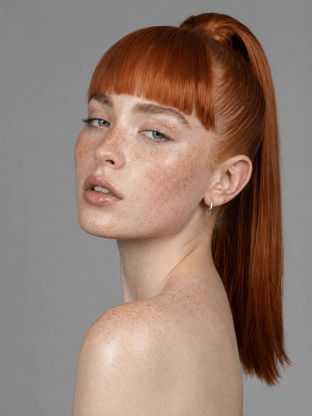 Saskia Vidal, a generated model whose exclusive rights have been sold