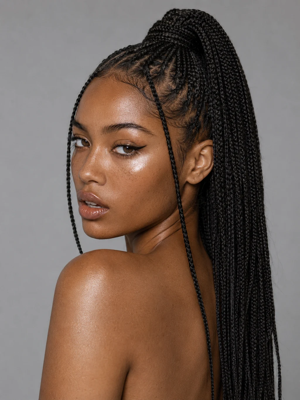Adaeze Kwan, a generated model whose exclusive rights have been sold