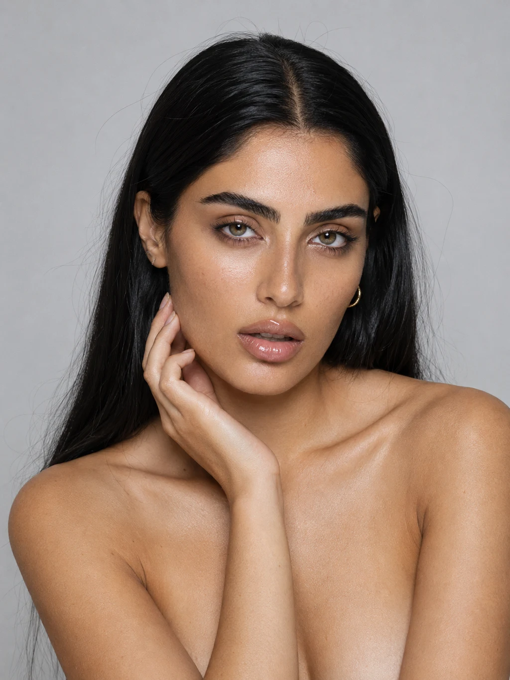 Nour Sabbagh, a generated model whose exclusive rights have been sold